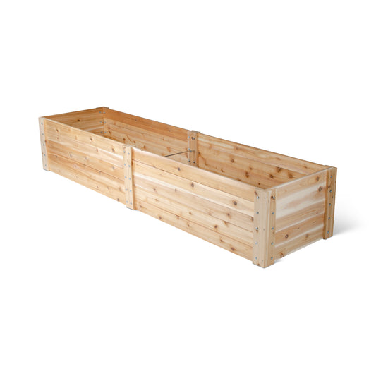 Cedar Raised Garden Bed - 2' x 8' x 17.5"