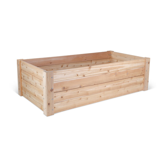 Cedar Raised Garden Bed - 3' x 6' x 22"