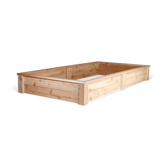 Cedar Raised Garden Bed With Trim Kit - 4' x 8' x 11"