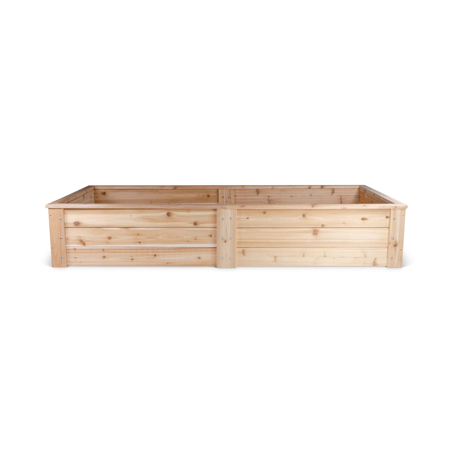 Cedar Raised Garden Bed With Trim Kit - 4' x 8' x 16.5"