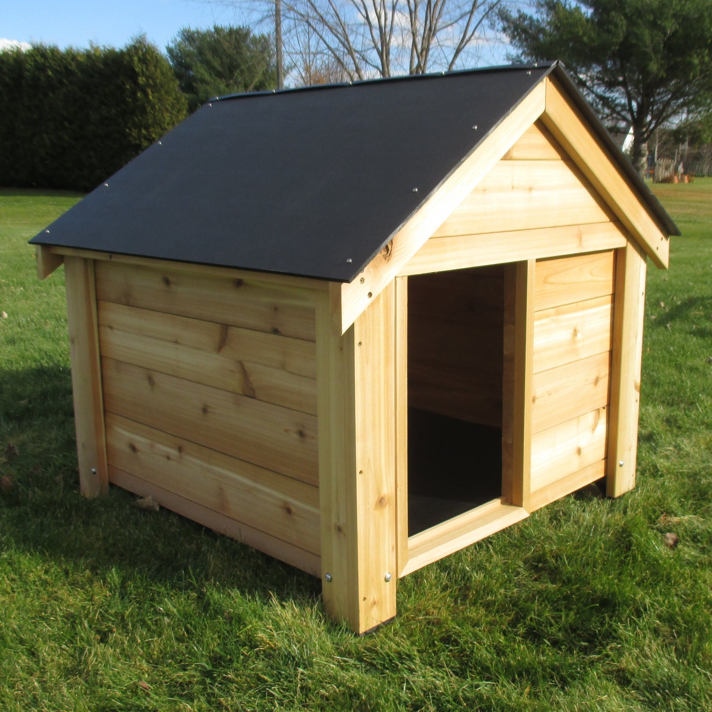 The Ultimate Cedar Dog House